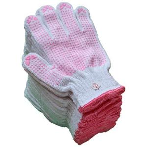 軍手 滑り止め 女性用 ピンク 12双 作業用 手袋 レディース すべり止め スベリ止め C 256 C 256 仕事靴下専門店プロソックス 通販 Yahoo ショッピング