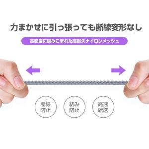 USB Type-Cケーブル iPhone15...の詳細画像4