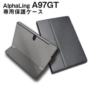 AlphaLing A97GT専用高品質レザーカバーケース ブラック｜tabtab