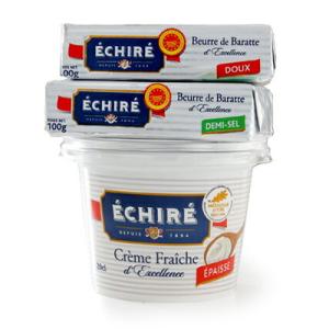 エシレバター クリームフレッシュ200ml & 無塩...