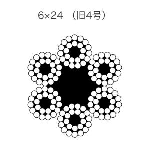 100mカット アウトワイヤーロープ メッキ ...の詳細画像1