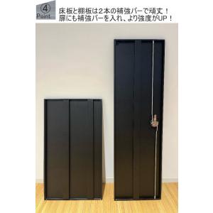 物置 屋外 APET 両扉式収納庫 0805L...の詳細画像4