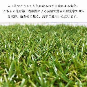 人工芝 庭 diy 27枚セット 耐光99.8...の詳細画像4
