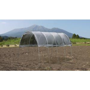 南栄工業 雨よけハウス AM2294 2畝用 国内生産品 ナンエイ 雨除け