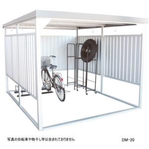 ダイマツ多目的万能物置 DM-101LB 壁面パネルロング お客様組立品