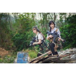 武装JK コンバット プリーツスカート /Woodland｜tac-zombiegear