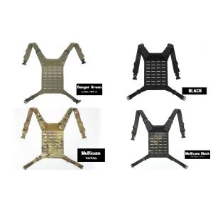 レーザーカットMOLLEバックパネル