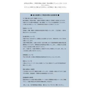 【同時購入用】 組立設置オプション 開梱 設置...の詳細画像2