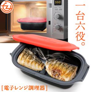 電子レンジ調理器 直火調理のように料理できる 一台六役 炒める