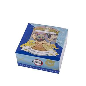 ビナ薬粧 鬼滅の刃 スタイリング カラーワックス 嘴平伊之助 ブルー はしびらいのすけ ヘアワックス 50g