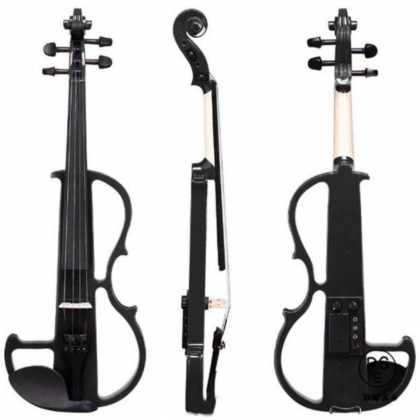 電気サイレントバイオリン 4/4サイズバイオリン サクラ楽器オリジナル 初心者入門チューナーセット