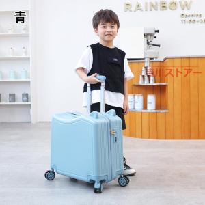 スーツケース 機内持ち込み 軽量 子供が乗れる...の詳細画像2