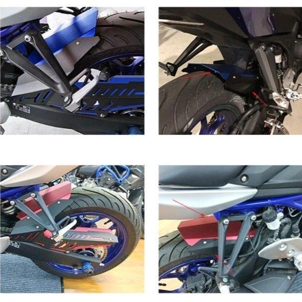 リア フェンダー マッドガード チェーンガード カバー ヤマハ YZF R3 R25 MT03 MT...