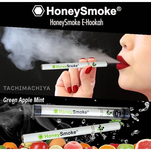 ハニースモーク〈HoneySmoke〉 グリーンアップルミント【使い切り電子タバコ／正規品】