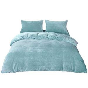 DACANS 布団カバー 3点セット 寝具カバーセット 枕カバー 掛け布団カバーファスナー仕様 ベッドシーツ 敷き布団カバーマイクロファイ