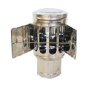 ステンレス SUS430 煙突 逆風止め φ106mm 厚み0.3mm : ザ・タッキー