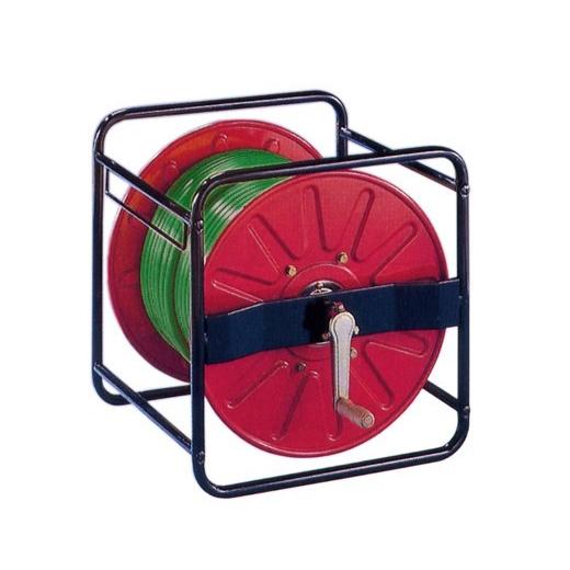 強力型組立巻取機 角リールホースセット SLKH-50 φ8.5×50m (G1/4) ライトグリー...