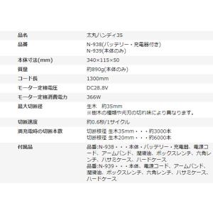 太丸ハンディ35 N-938 (バッテリー・充...の詳細画像1