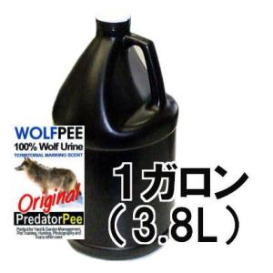 WolfPee 1 Gallon　ウルフピー 害獣　熊よけ 正規輸入品) 獣対策 狼の尿 ウルフピー WolfPee 1ガロン (約3.8L