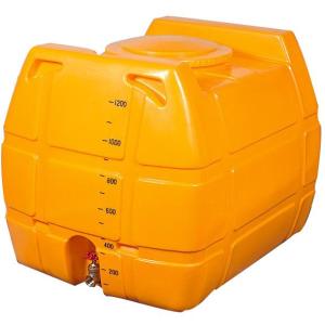 モリマーサム樹脂工業 ローリータンク SL-500 黄色・黒色・青色 500L