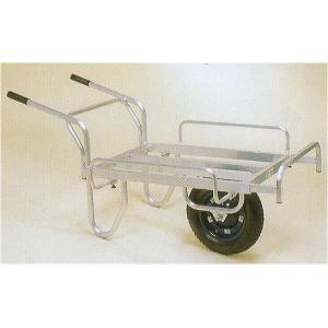 (2021/9/14廃盤)ハラックス コン助 CN-45DS（エアータイヤ TR-13×3T装備）ブレーキ無 アルミ製 平型一輪車 法人個人選択