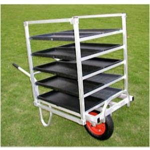 ハラックス コン助ラック NC-10DX アルミ製 コン助専用 育苗箱運搬器 ※コン助は別売 (法人/個人 選択)｜ザ・タッキーYahoo!店