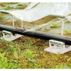 (2台で1セット) ハラックス らくらく R-250DX 農ポリ・農ビ 繰り出しローラー台 (ベアリ...