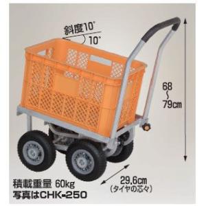 ハラックス 愛菜号 CHK-250N 20kgコンテナ 斜め置きタイプ (ノーパンクタイヤ TR-2...