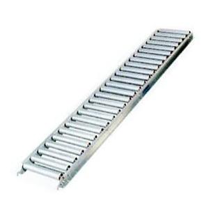 アルミ製 ローラーコンベヤ MAR-40103 幅400mm×ピッチ100mm×機長300cm