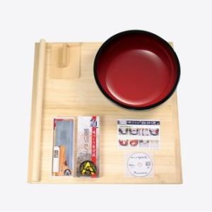 家庭用麺打ちセット (大) A-1220 (そば・うどんDVD付) 味づくり自分流　coim