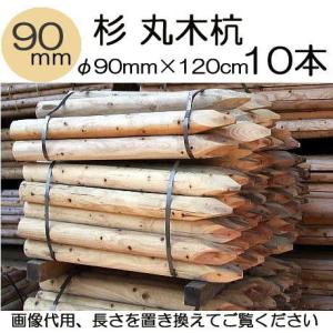 5-217【最終赤字処分】銘木桧檜ヒノキ ＆椙杉スギ 化粧 磨き丸太 4m物