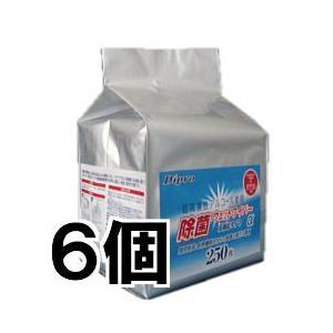 (6個セット) ディプロ 除菌ウェットワイパー 高機能タイプα 詰替え用 250枚入り×6個（1ケース）｜tackey