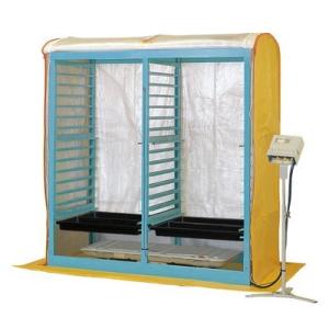 2026年1月末頃予定 (個人宅配送不可) 電熱式育苗器 KBS-56LCBB 組立式 (棚方式56...