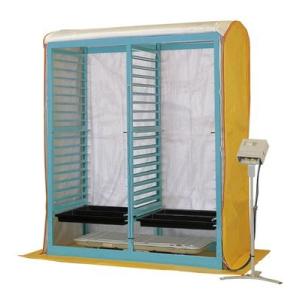 育苗機 2026年1月末頃予定 (個人宅配送不可) 複合蒸気式育苗器 KBS-72HN 組立