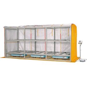 (欠品中・2026年以降生産予定) (個人宅配送不可) フォークリフト出芽器 KL-750HN 組立...