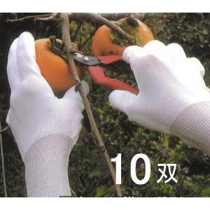 (欠品中・納期未定)(10双単位) 菜果グローブ S・M・L ブラック ブルー オレンジ (サイズ ...