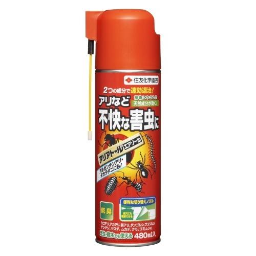 住友化学園芸 殺虫剤 アリアトールエアゾール 480ml 不快害虫剤 アリ退治　(zsヨ)