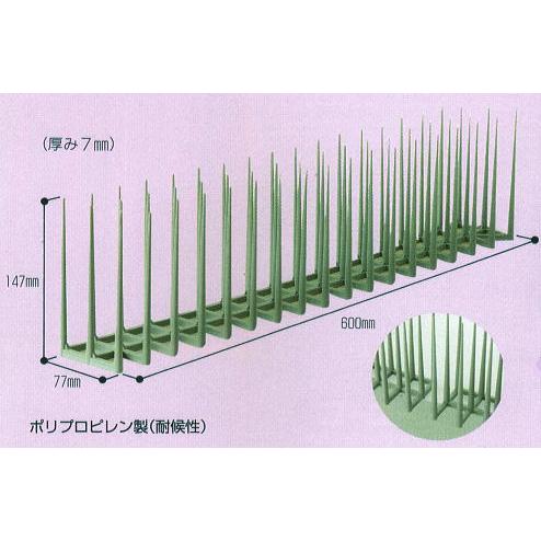 バードレスマット 2型 フン害防止マット BM-B2 (ハト・カラス対策に) コーユー 宏友