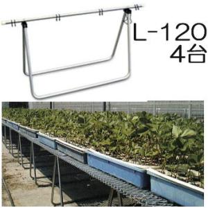法人or営業所引取り (4台セット) かんたんシードベンチ L-120 #5282 栽培棚 育苗台 ...
