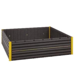 樹脂製 堆肥枠 AC-1800 1800mm×1800mm×高さ488mm コダマ樹脂工業 (法人個...