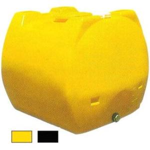 モリマーサム樹脂工業 ローリータンク SL-1200 黄色・黒色 1200L (40Aフィッティング 止水栓) (個人宅配送不可)　yuas