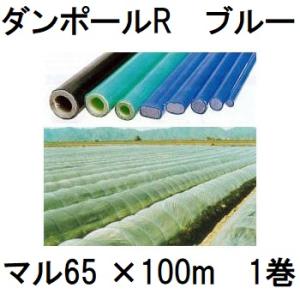 100本セット) ダンポールR マル65×1.8m 青 トンネル幅80cm トンネル
