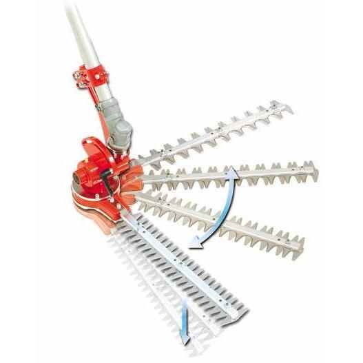 L型バリカン 500mm N-832 刈払機取付用 ニシガキ工業