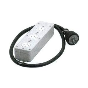 日動工業 三相200V動力用防雨型延長コード 5mタイプ 4P20AW-5