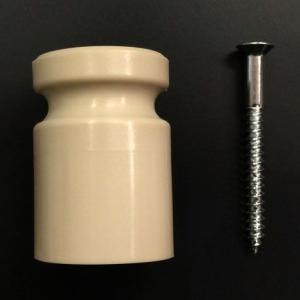 日本農電 園芸ケーブル用碍子 ガイシ (ネジ付) 日本ノーデン (zm)