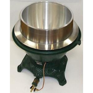 徳用3点セット) 鋳物 ガスかまど NO.60 (羽釜36cm 釜木蓋38cm