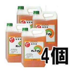 除草剤 サンフーロン液剤 5L×4個 (20L) 希釈用 根まで枯らす 大成農材 スギナ 笹 農耕地...