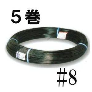 (5巻セット) セキスイ エクセル線 ＃8 線径4.0mm×250m 積水樹脂　｜tackey