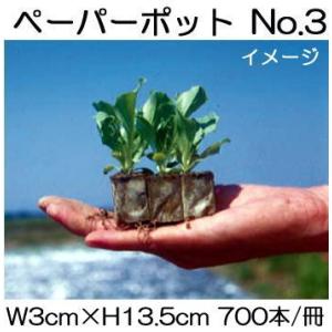 ペーパーポット No.16 50本付300冊 ブロッコリー、そらまめ