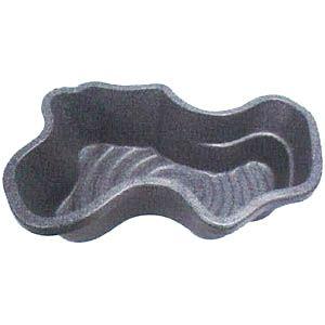 (法人限定) みかげ調プラ池 D65 (庭園埋設型・容量65L) 成型池 ひょうたん池 タカラ工業 ...